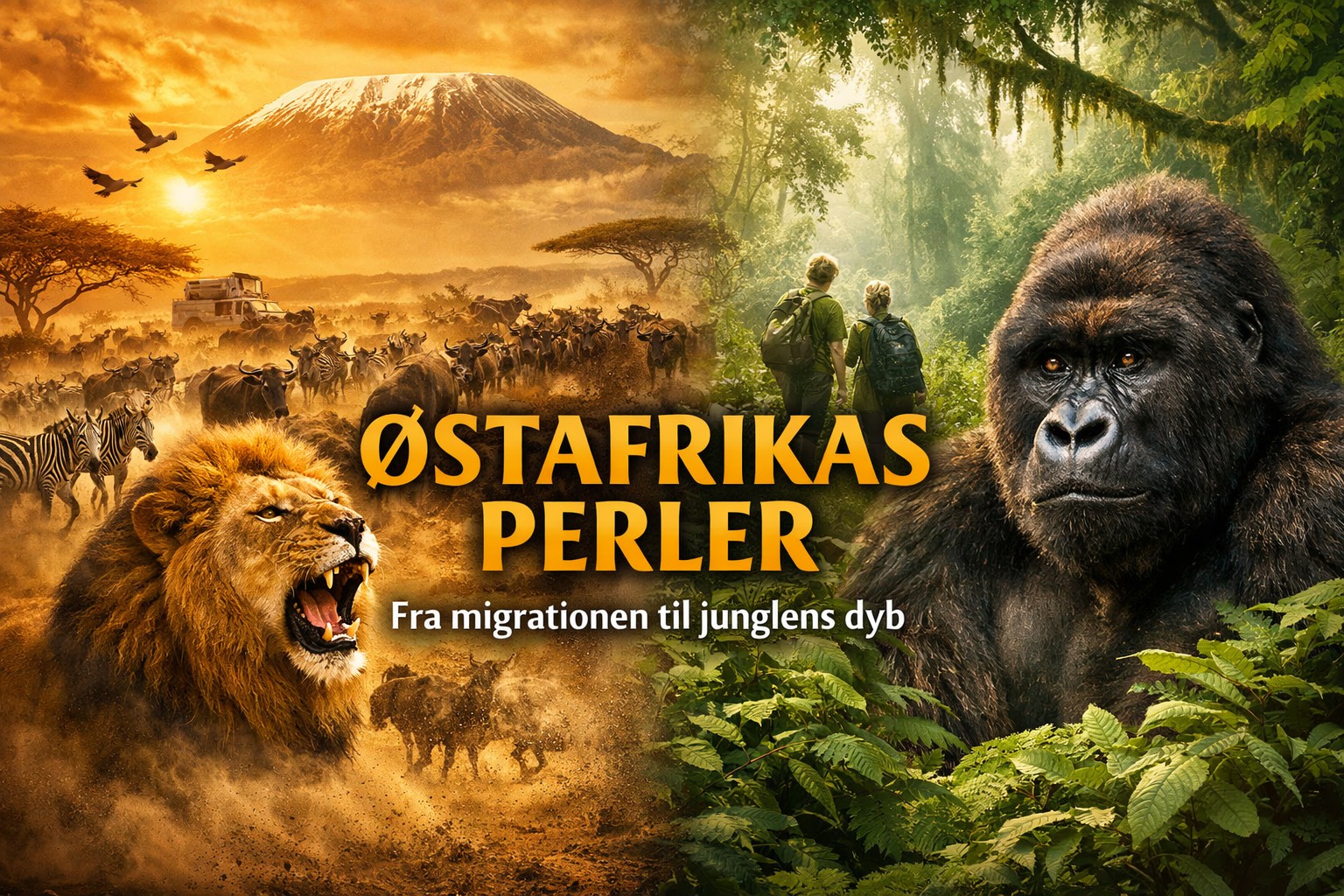 Safari i afrikas perler