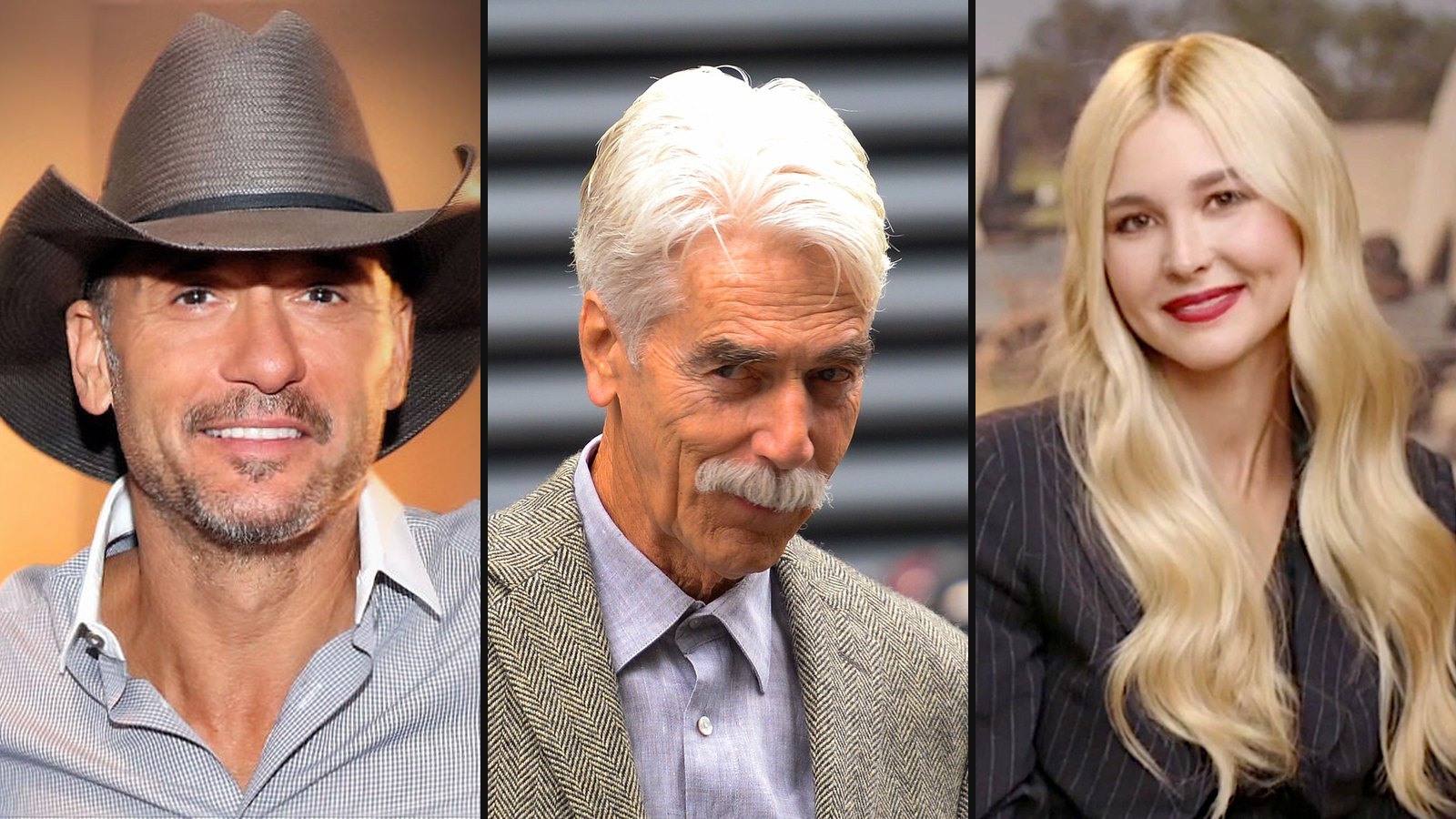Tim McGraw, Sam Elliott og Isabel May fra 1883