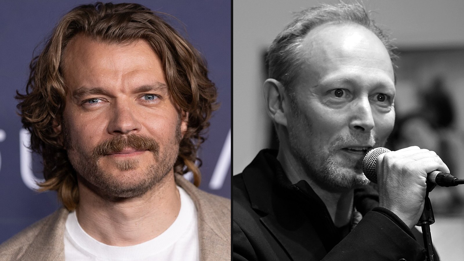 Pilou Asbæk og Lars Mikkelsen fra 9. April