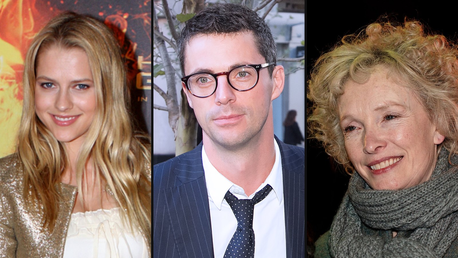Teresa Palmer, Matthew Goode og Lindsay Duncan fra A Discovery of Witches
