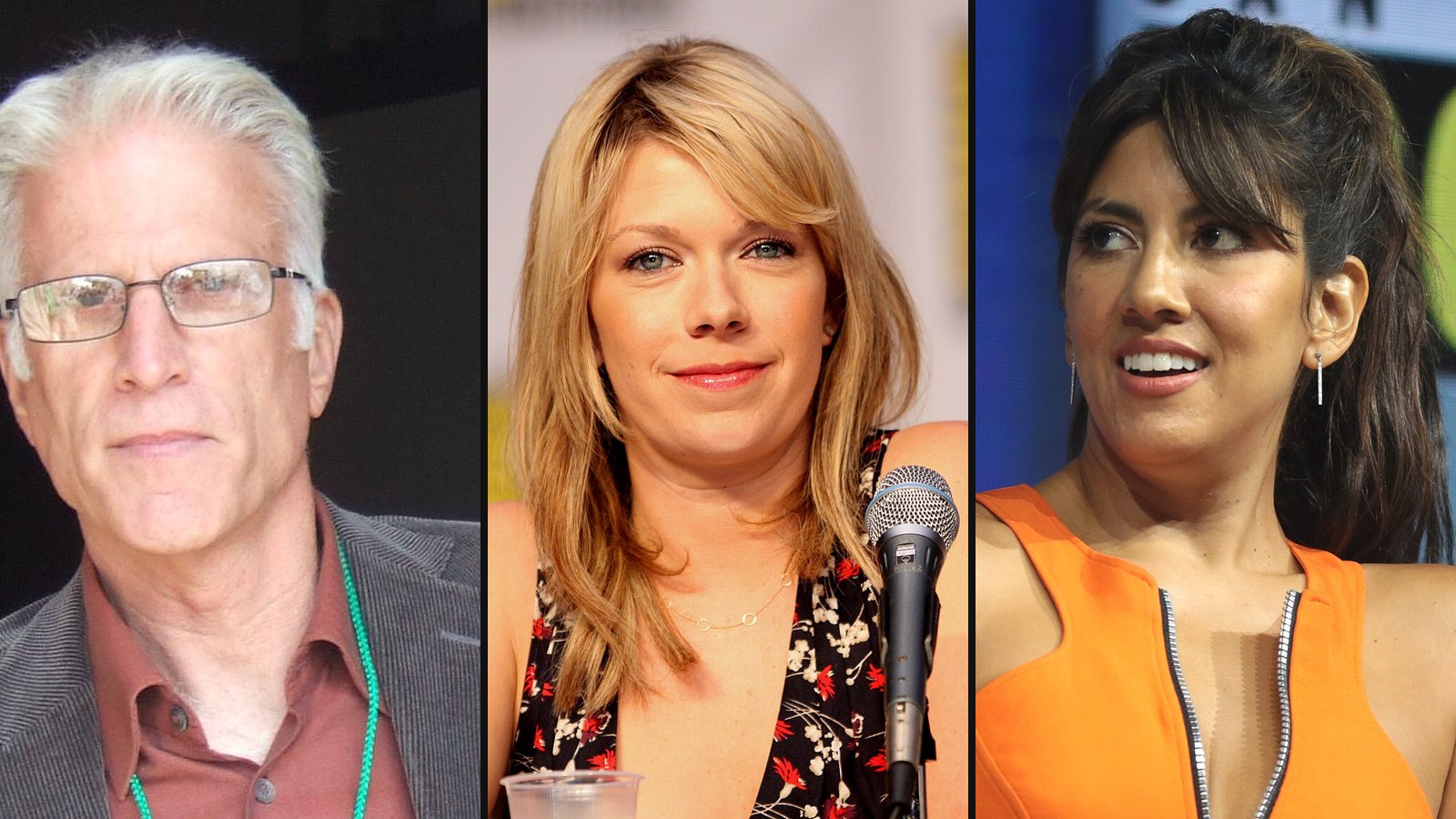 Ted Danson, Mary Elizabeth Ellis og Stephanie Beatriz fra A Man On The Inside