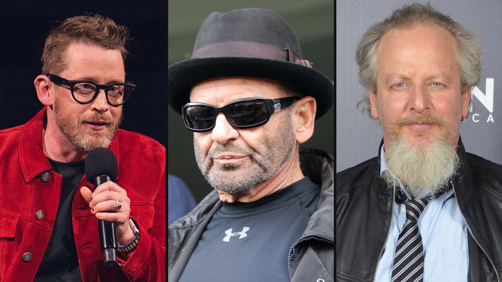 Macaulay Culkin, Joe Pesci og Daniel Stern fra Alene Hjemme 2: Glemt i New York 1992