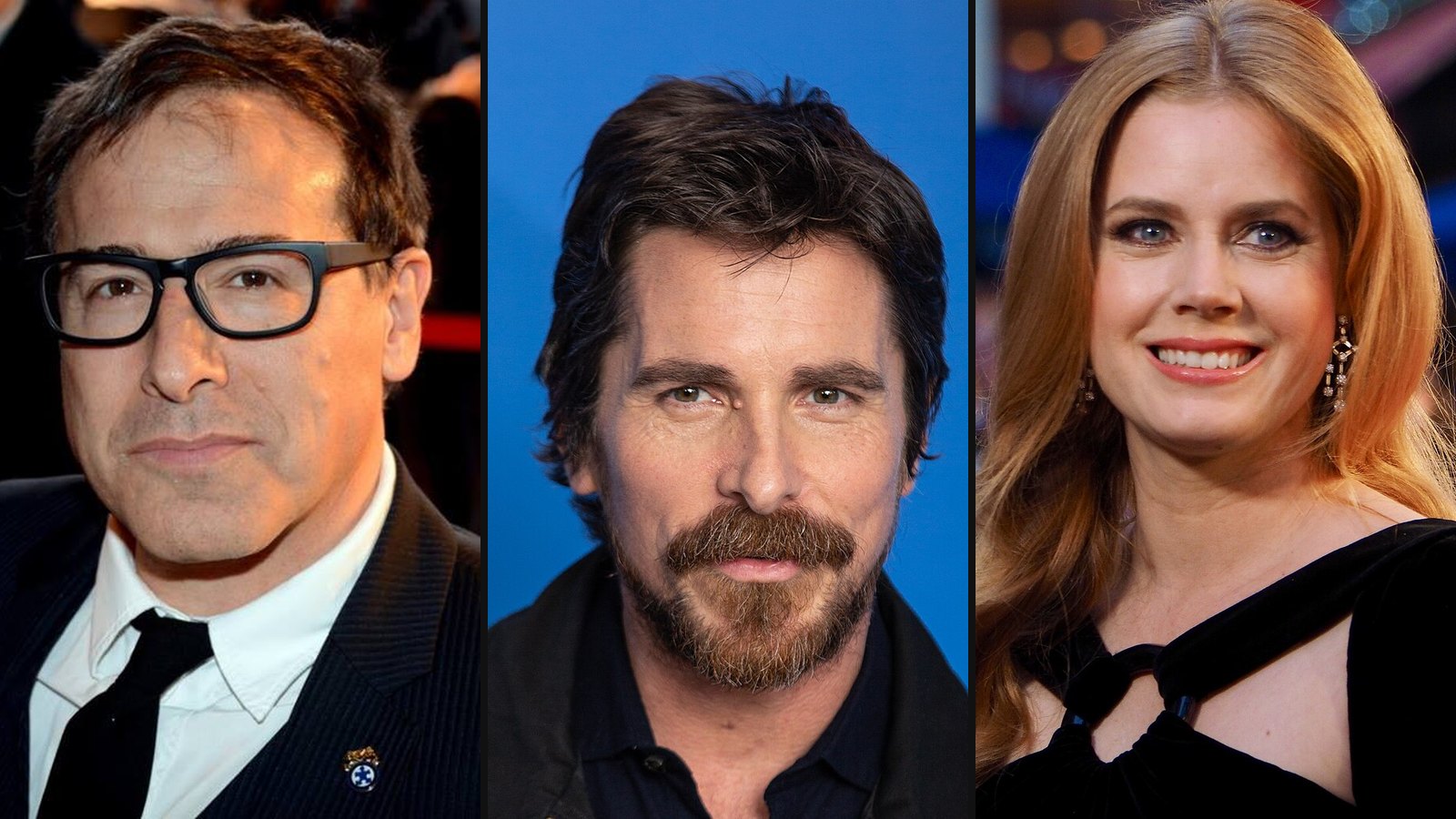 David O. Russell, Christian Bale og Amy Adams fra American Hustle