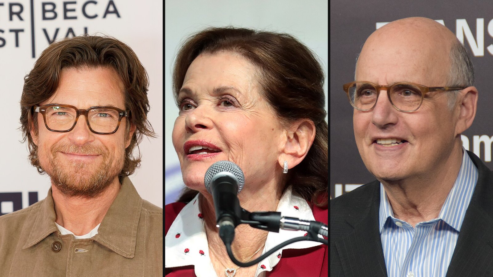Jason Bateman, Jessica Walter og Jeffrey Tambor fra Arrested Development