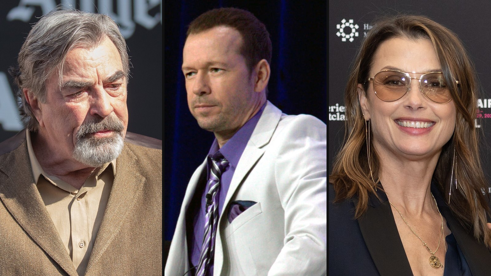 Tom Selleck, Donnie Wahlberg og Bridget Moynahan fra Blue Bloods