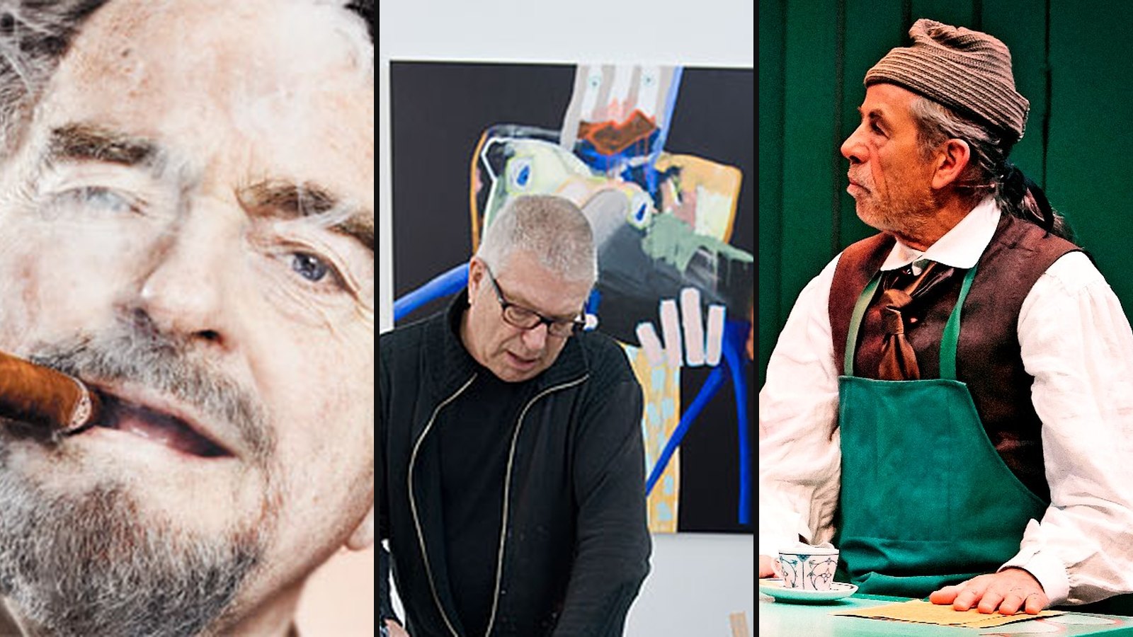 Erik Clausen, Leif Sylvester og Torben Zeller fra De Frigjorte
