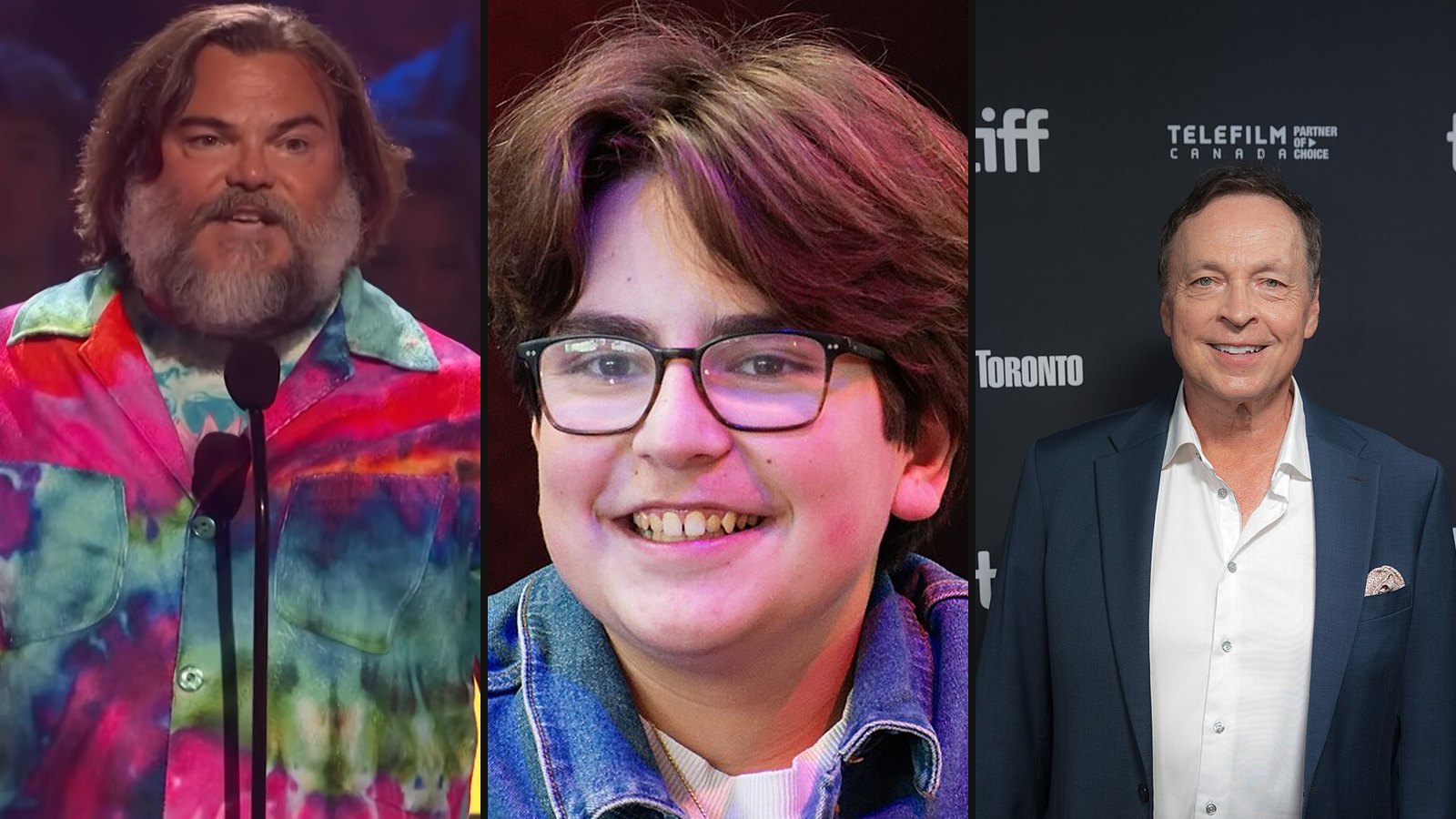 Jack Black, Robert Timothy Smith og Bobby Farrelly fra Dear Santa