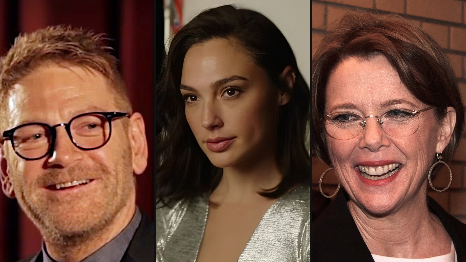 Kenneth Branagh, Gal Gadot og Annette Bening fra Death on The Nile
