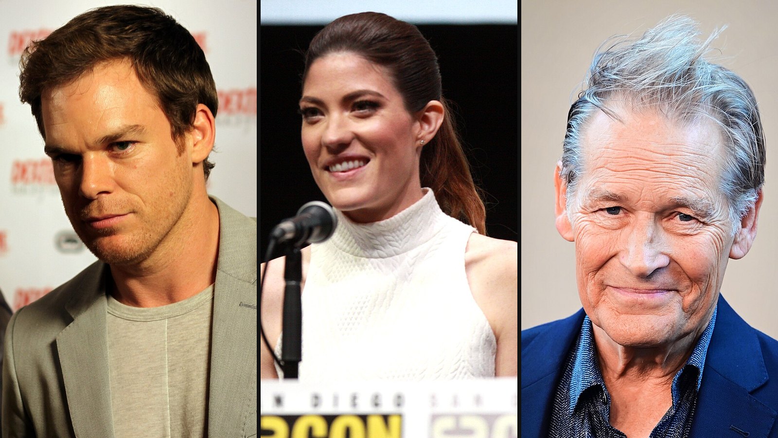 Michael C. Hall, Jennifer Carpenter og James Remar fra Dexter
