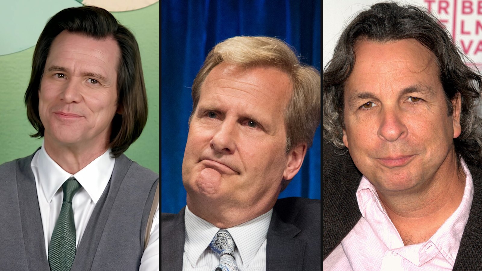Jim Carrey, Jeff Daniels og Peter Farrelly fra Dum og Dummere