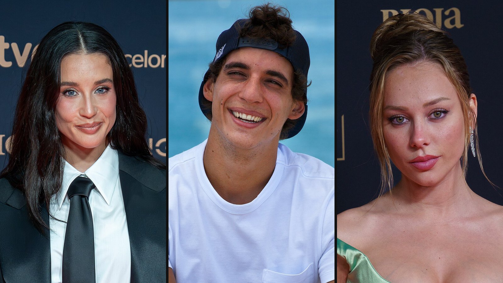 María Pedraza, Miguel Herrán og Ester Expósito fra Élite