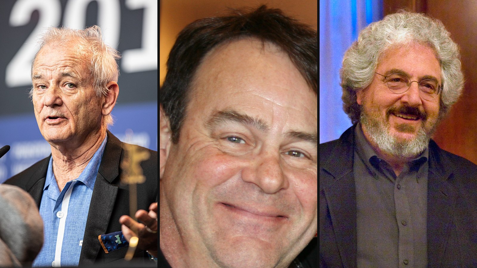 Bill Murray, Dan Aykroyd og Harold Ramis fra Ghostbusters