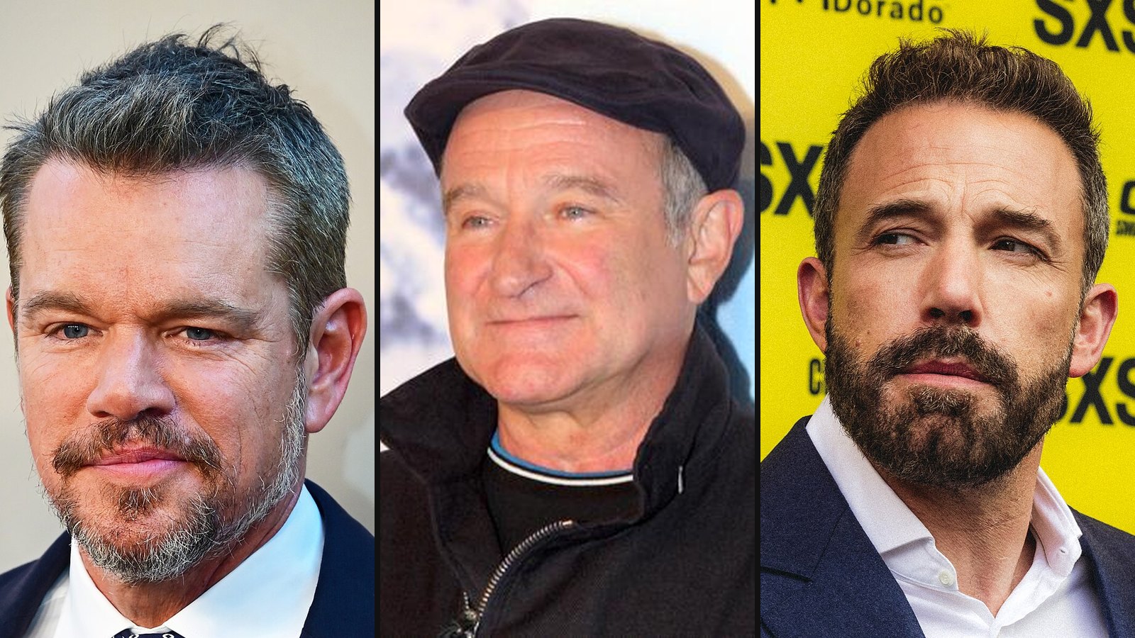 Matt Damon, Robin Williams og Ben Affleck fra Good Will Hunting