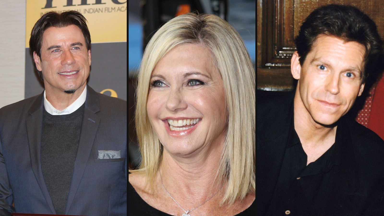 John Travolta, Olivia Newton-John og Jeff Conaway fra Grease