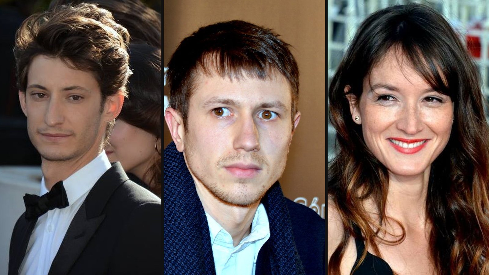 Pierre Niney, Bastien Bouillon og Anaïs Demoustier fra Greven af Monte Cristo