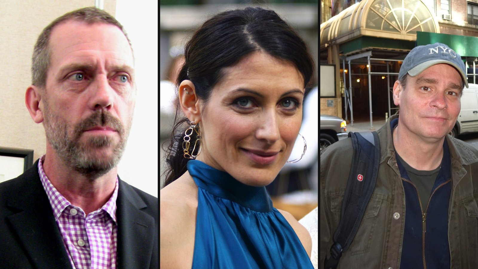 Hugh Laurie, Lisa Edelstein og Robert Sean Leonard fra House M.D.