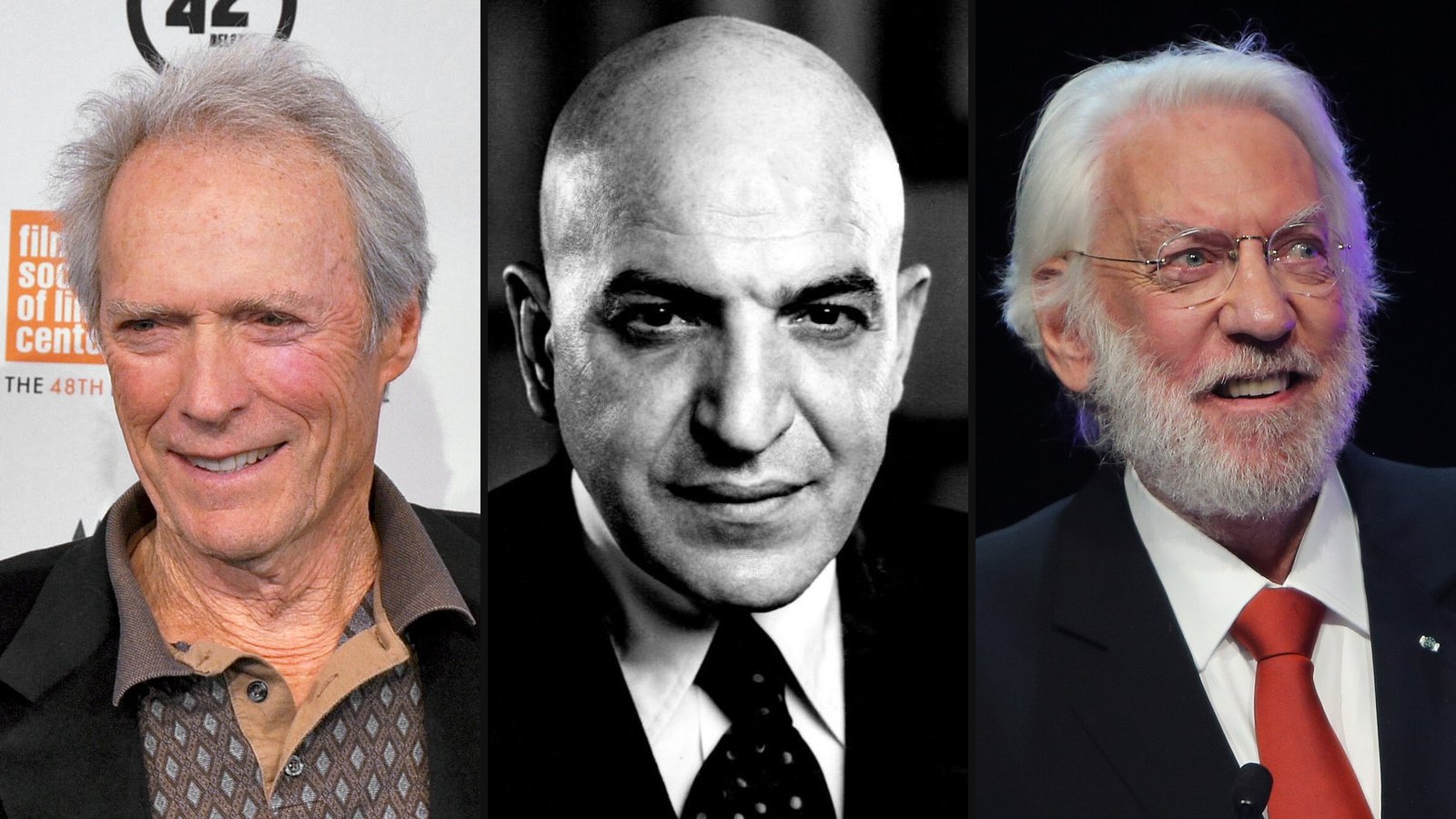 Clint Eastwood, Telly Savalas og Donald Sutherland fra Kellys Helte