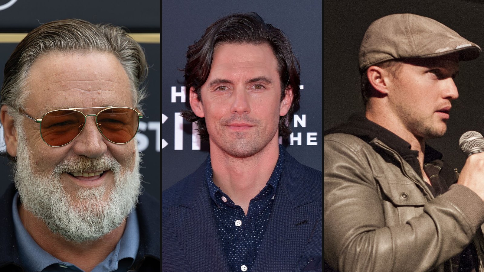 Russell Crowe, Milo Ventimiglia og William Eubank fra Land of Bad
