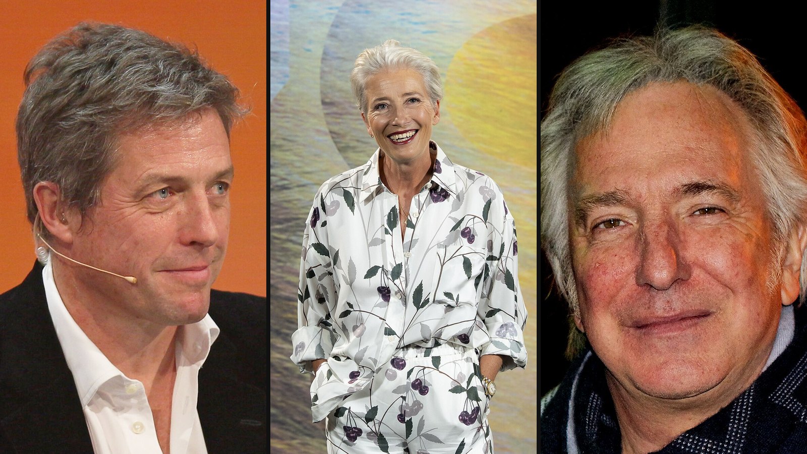 Hugh Grant, Emma Thompson og Alan Rickman fra Love Actually