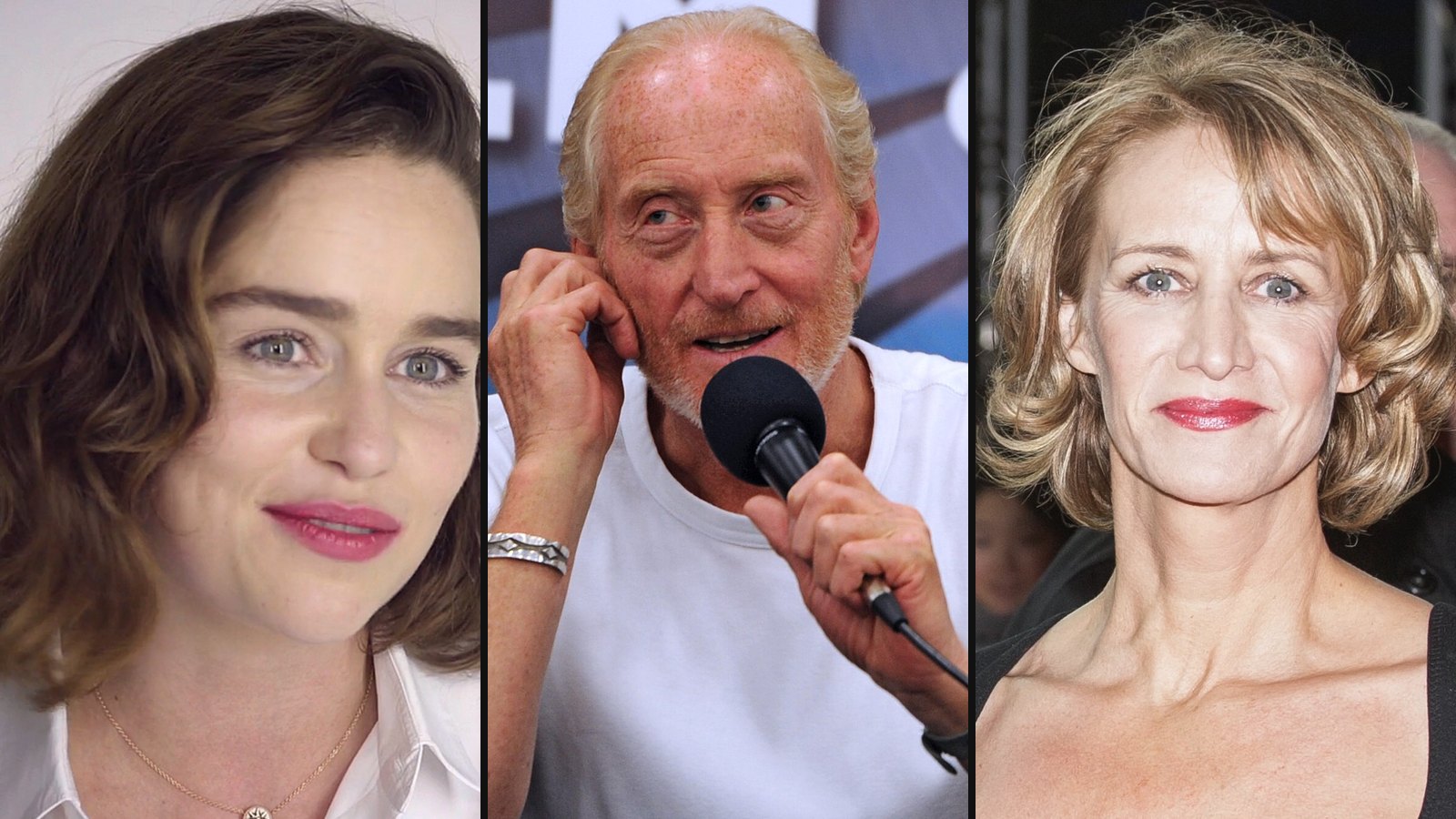 Emilia Clarke, Charles Dance og Janet McTeer fra Me Before You