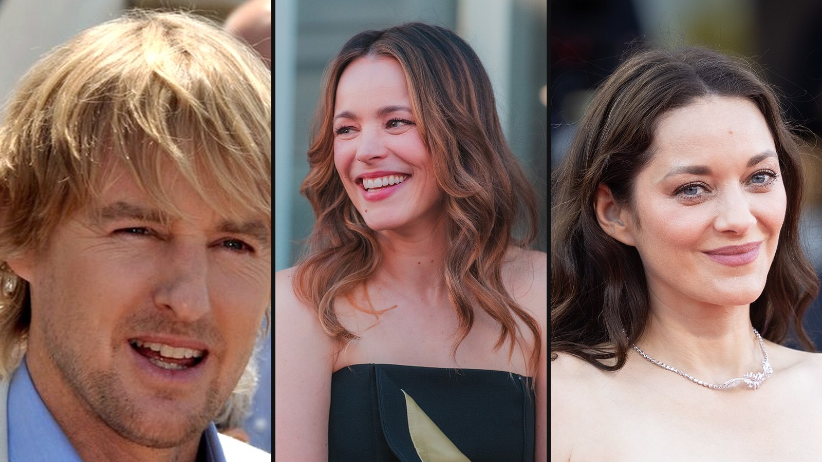 Owen Wilson, Rachel McAdams og Marion Cotillard fra Midnight in Paris