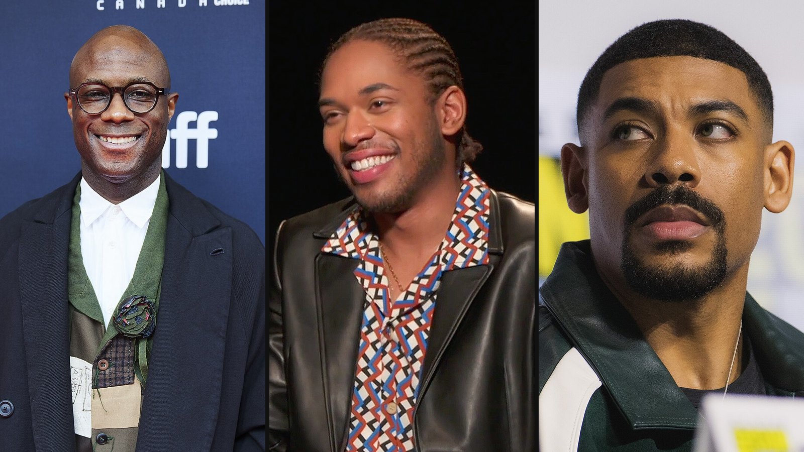 Barry Jenkins, Kelvin Harrison Jr. og Aaron Pierre fra Mufasa: The Lion King