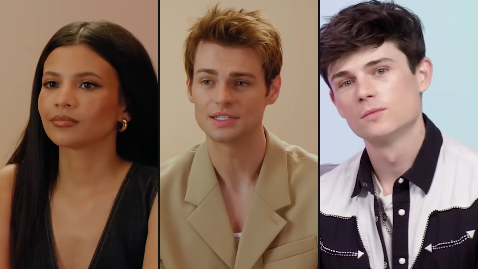 Nikki Rodriguez, Noah LaLonde og Ashby Gentry fra My Life With The Walter Boys