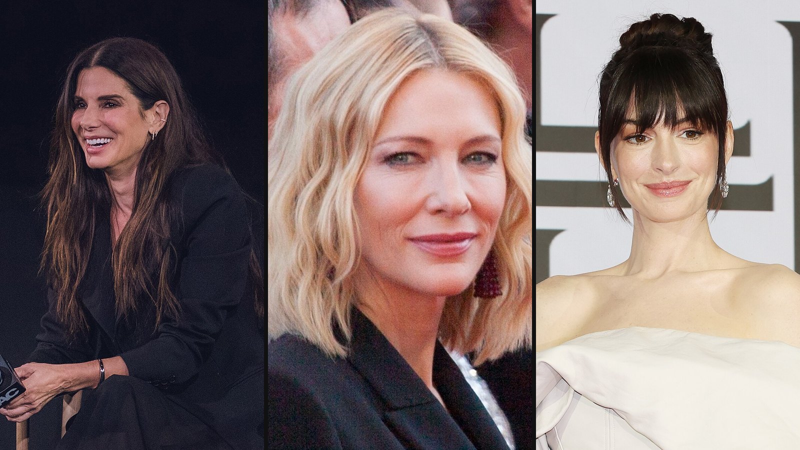 Sandra Bullock, Cate Blanchett og Anne Hathaway fra Ocean’s 8