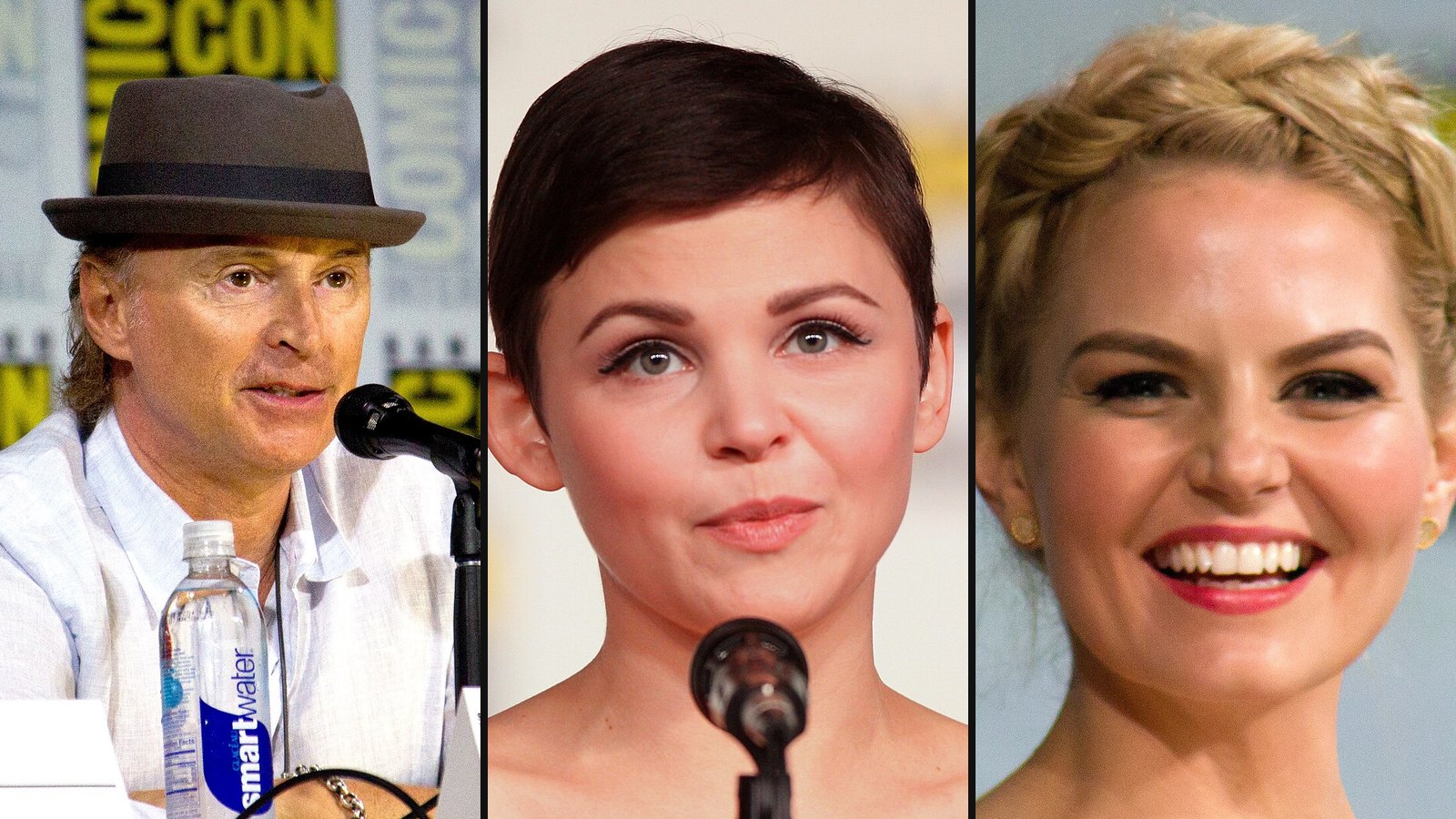 Robert Carlyle, Ginnifer Goodwin og Jennifer Morrison fra Once Upon A Time
