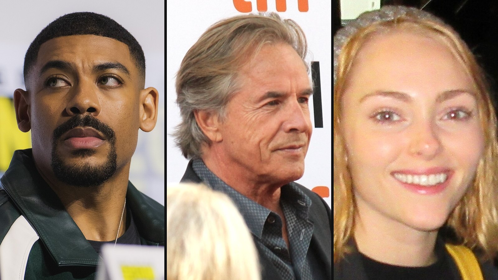 Aaron Pierre, Don Johnson og AnnaSophia Robb fra Rebel Ridge