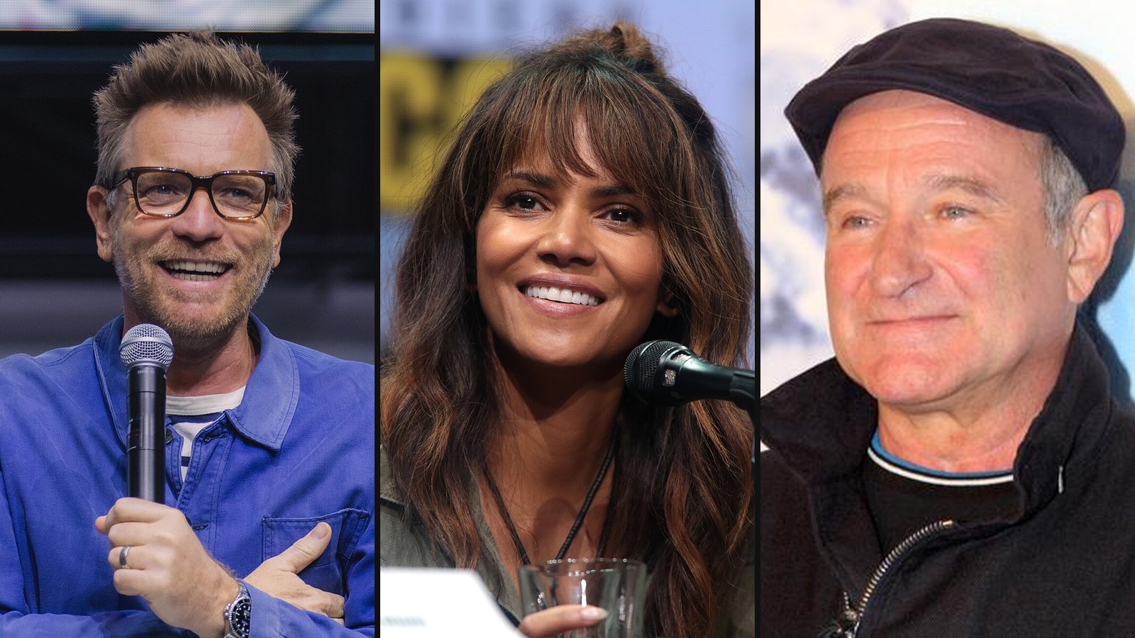 Ewan McGregor, Halle Berry og Robin Williams fra Robots