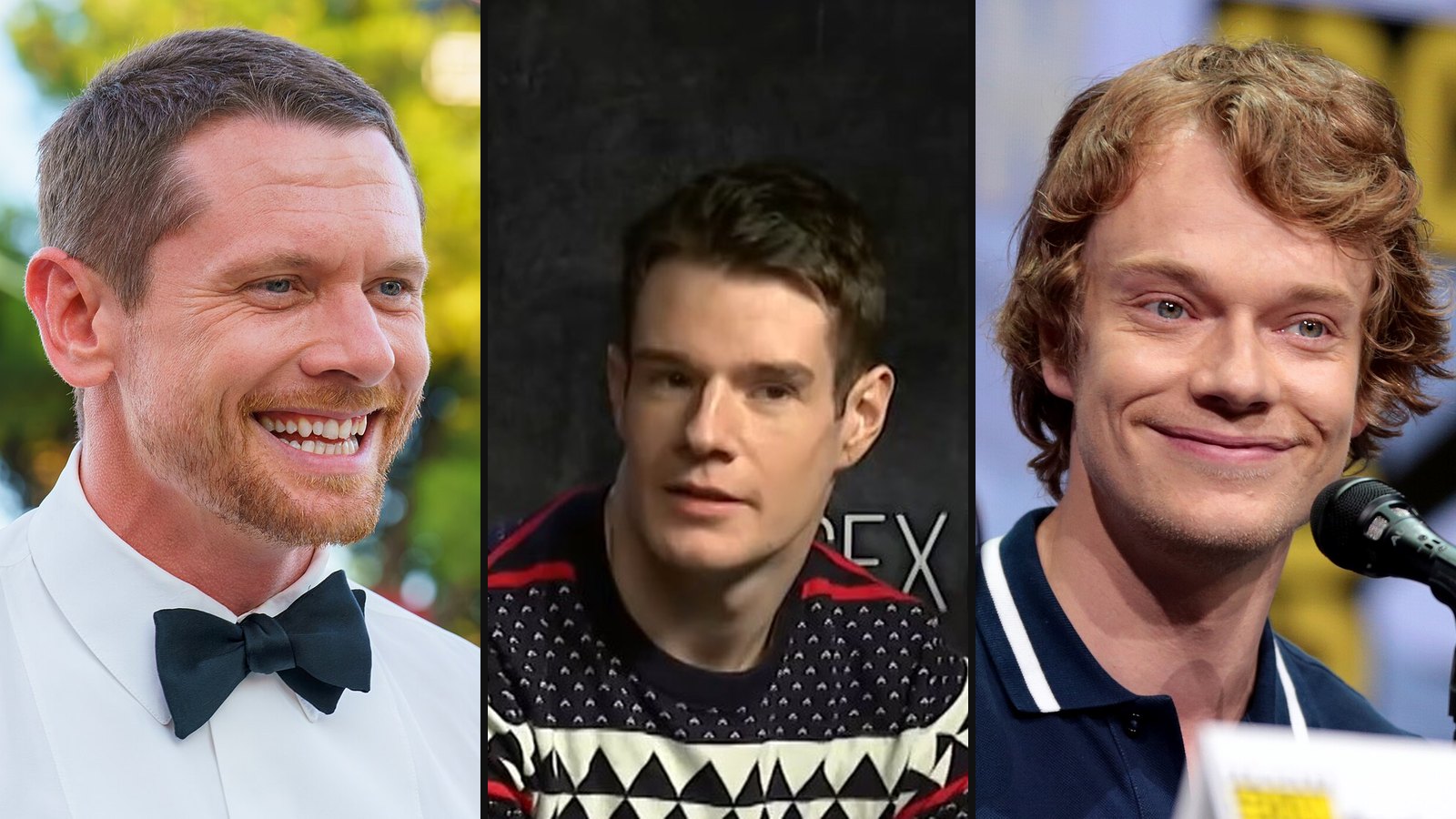 Jack O’Connell, Connor Swindells og Alfie Allen fra Rogue Heroes
