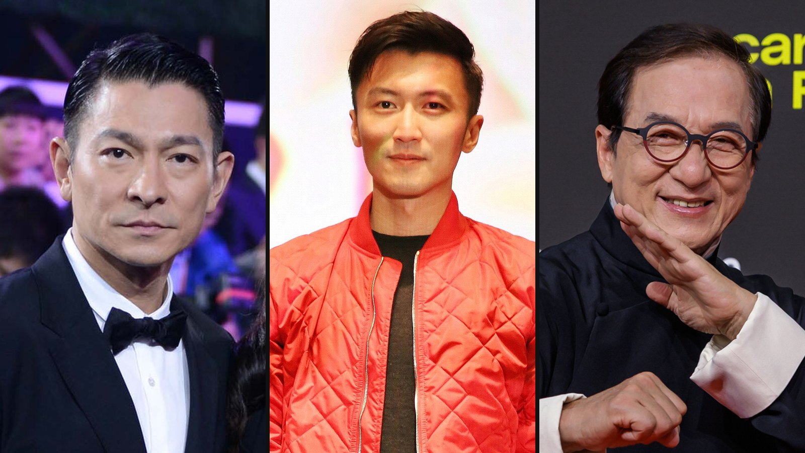 Andy Lau, Nicholas Tse og Jackie Chan fra Shaolin