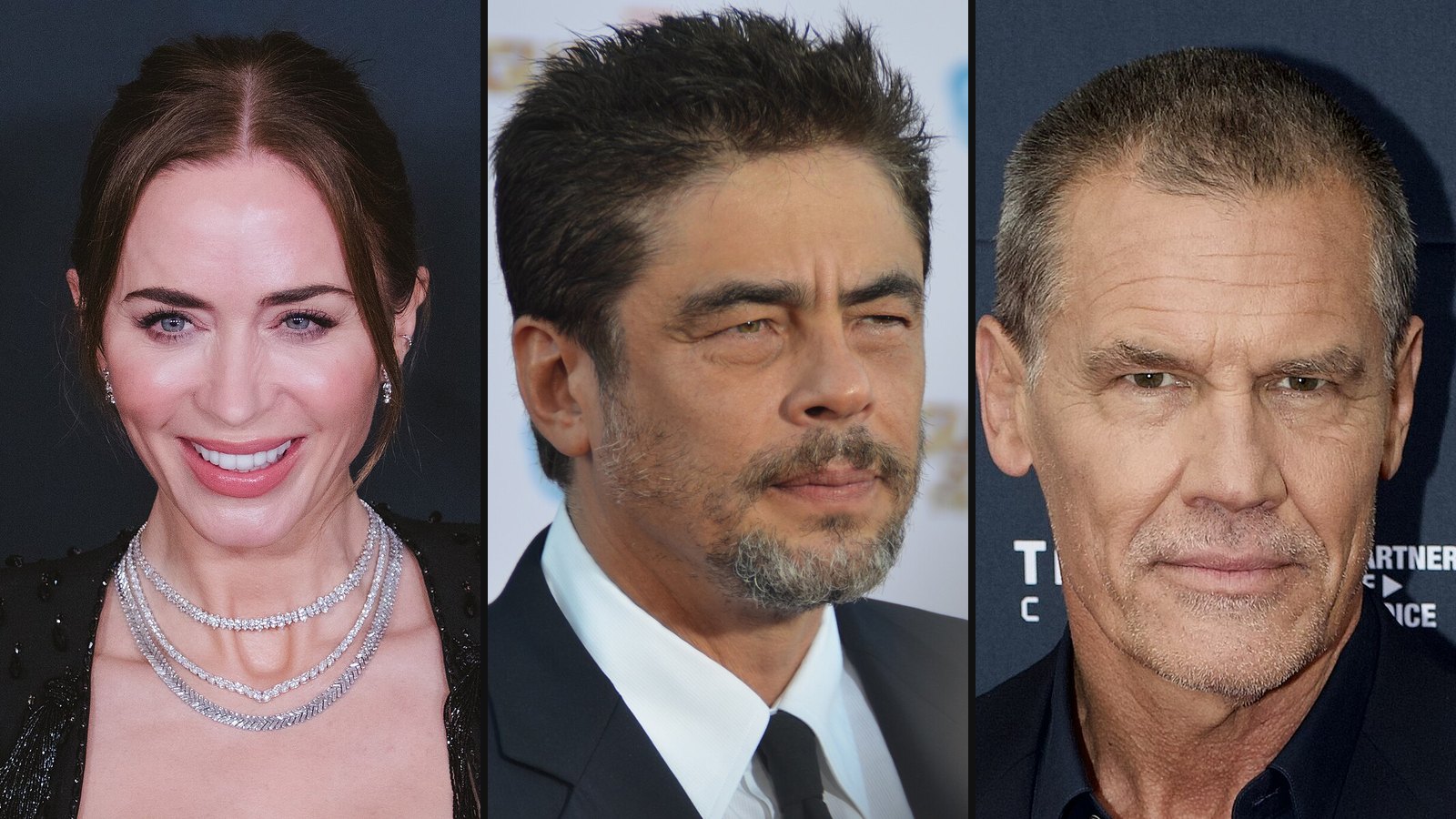 Emily Blunt, Benicio del Toro og Josh Brolin fra Sicario