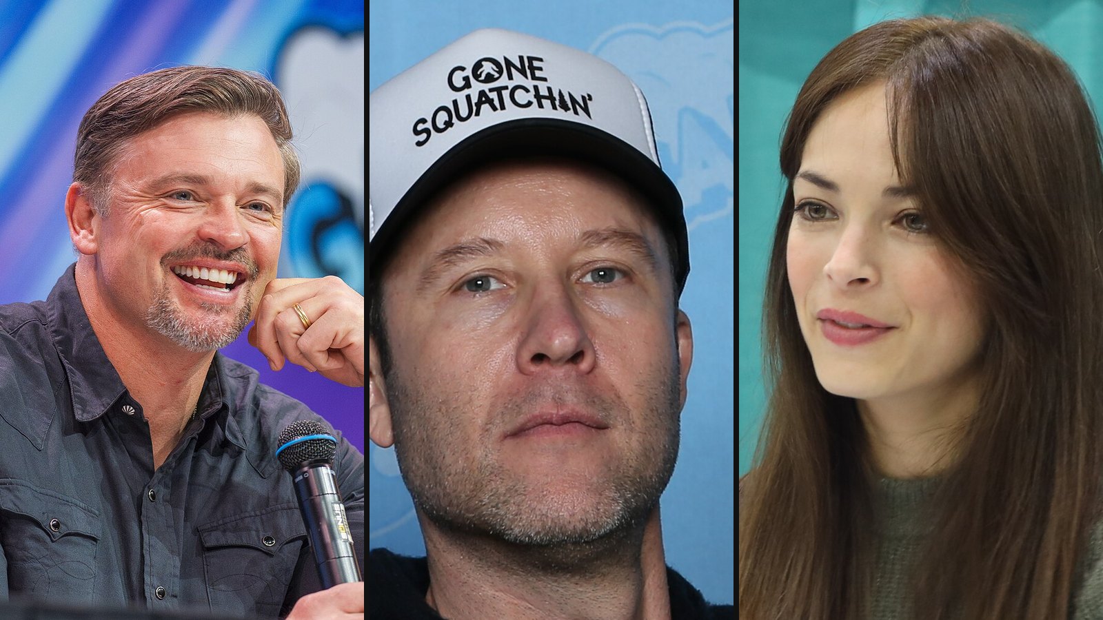 Tom Welling, Michael Rosenbaum og Kristin Kreuk fra Smallville