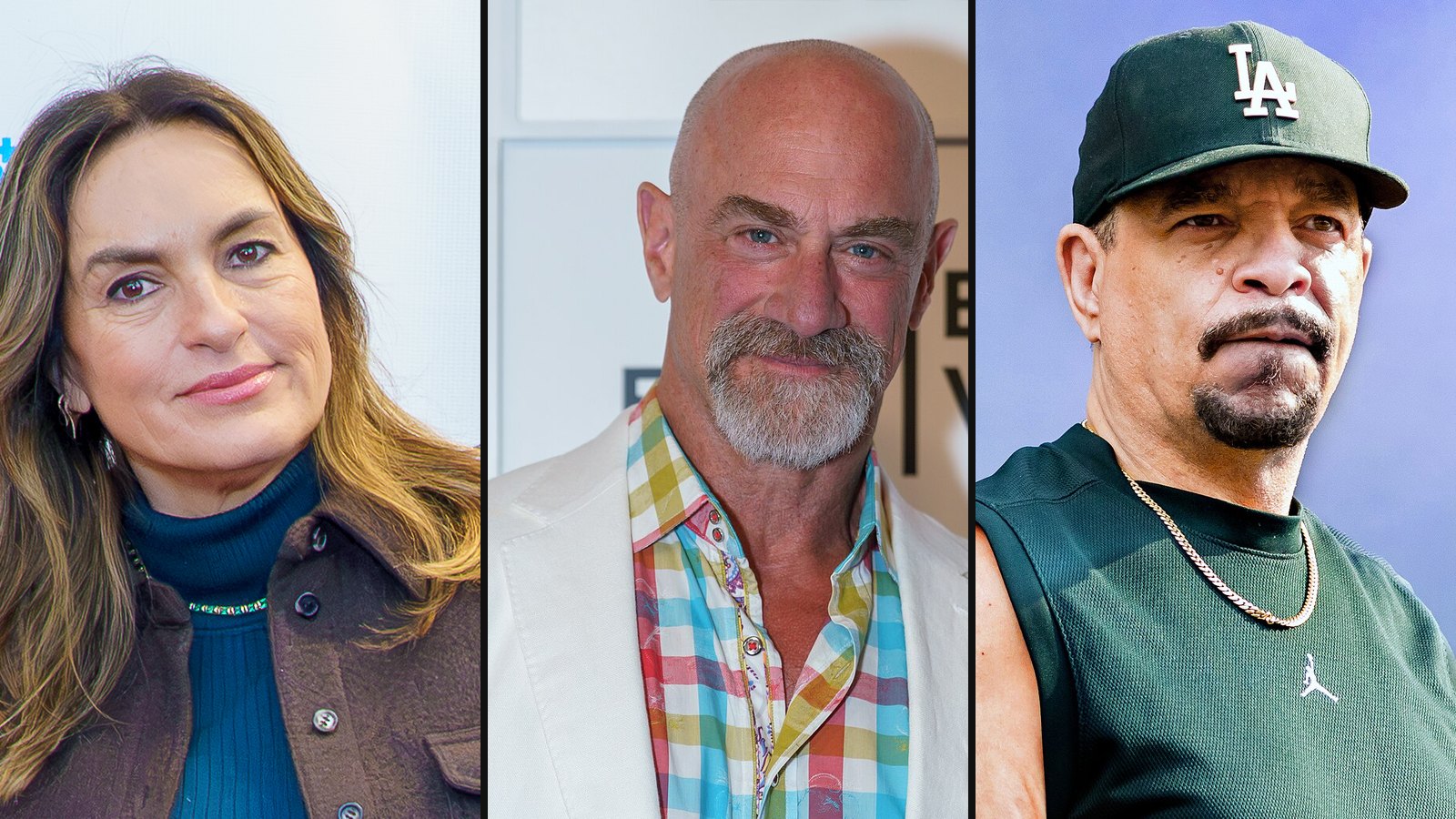 Mariska Hargitay, Christopher Meloni og Ice-T fra Special Victims Unit