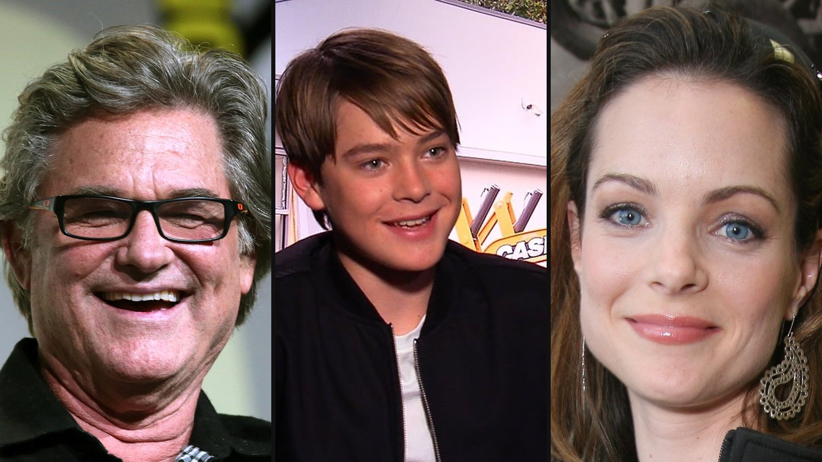 Kurt Russell, Judah Lewis og Kimberly Williams-Paisley fra The Christmas Chronicles