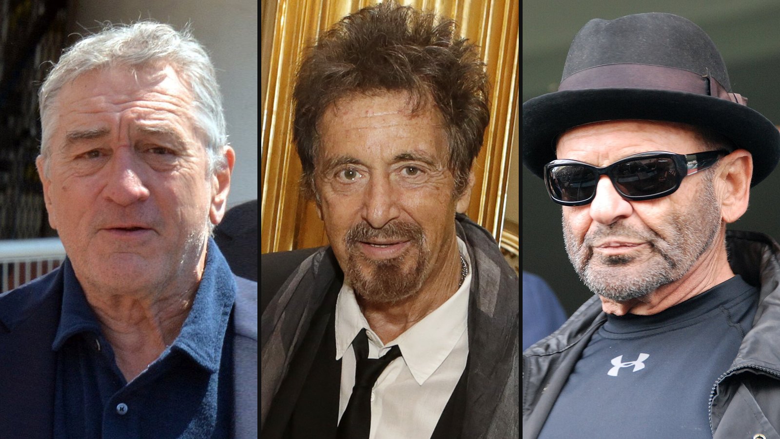 Robert De Niro, Al Pacino og Joe Pesci fra The Irishman