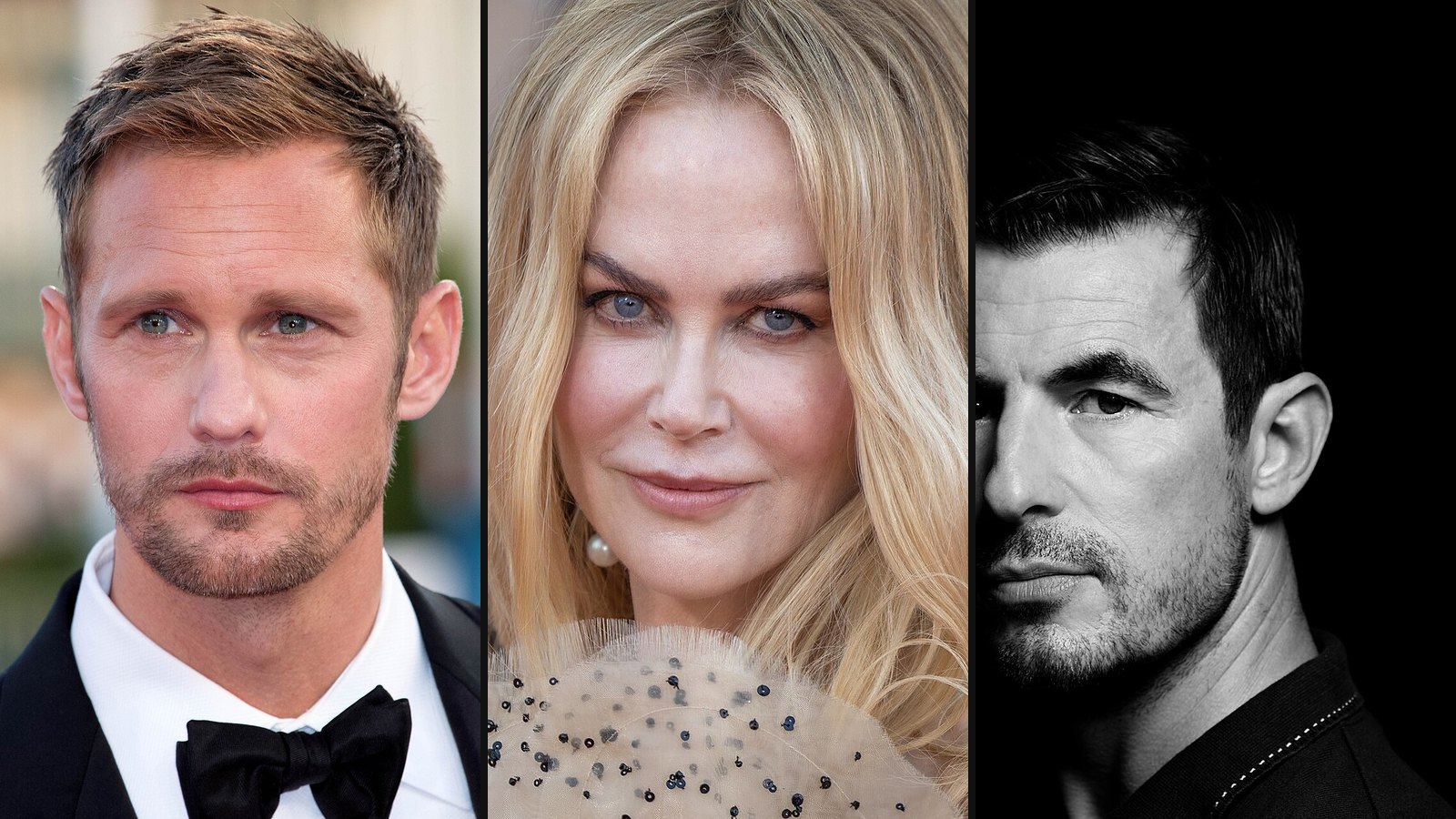 Alexander Skarsgård, Nicole Kidman og Claes Bang fra The Northman