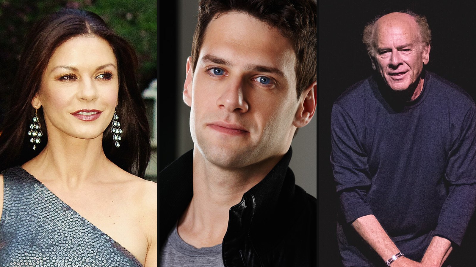 Catherine Zeta-Jones, Justin Bartha og Art Garfunkel fra The Rebound