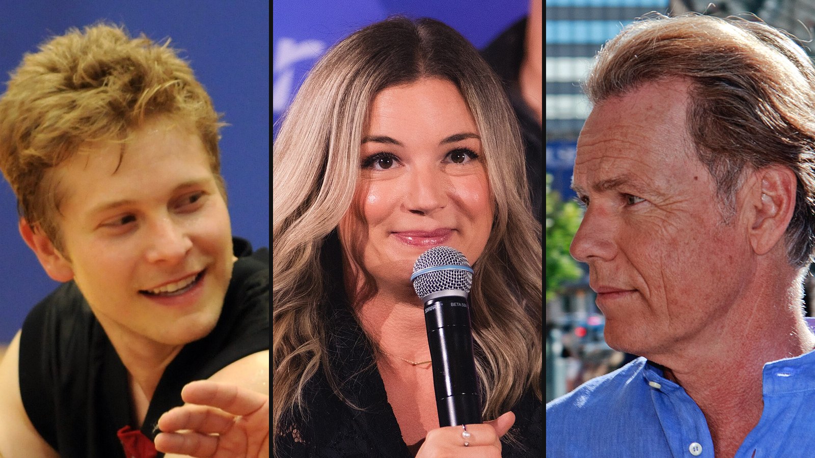 Matt Czuchry, Emily VanCamp og Bruce Greenwood fra The Resident