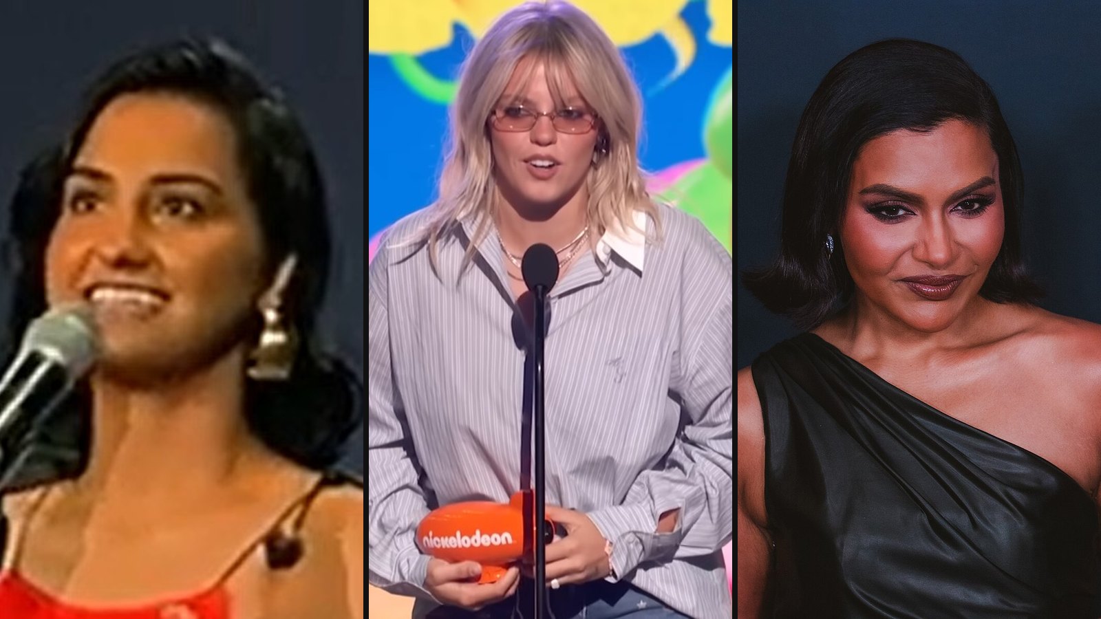 Amrit Kaur, Renée Rapp og Mindy Kaling fra The Sex Lives of College Girls
