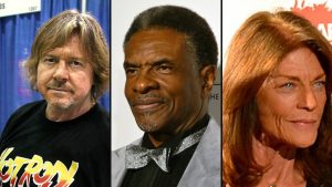 Roddy Piper, Keith David og Meg Foster fra They Live